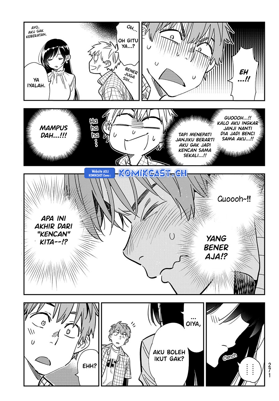 Kanojo, Okarishimasu Chapter 291 Gambar 18