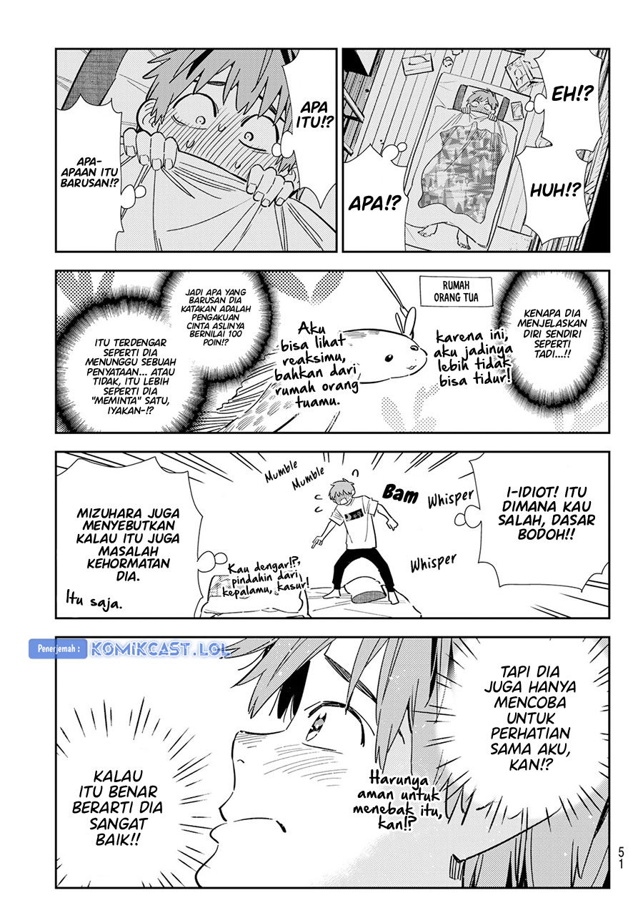 Kanojo, Okarishimasu Chapter 302 Gambar 13