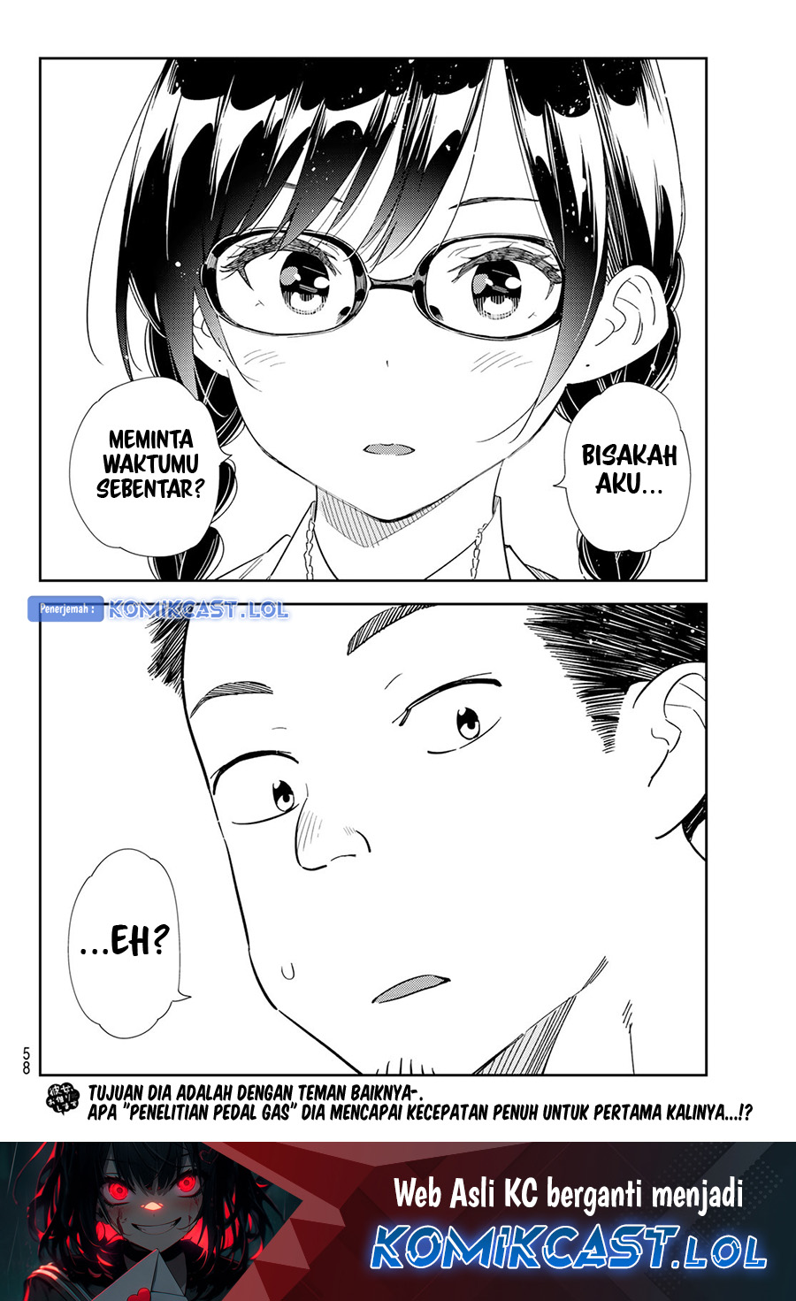 Kanojo, Okarishimasu Chapter 302 Gambar 20