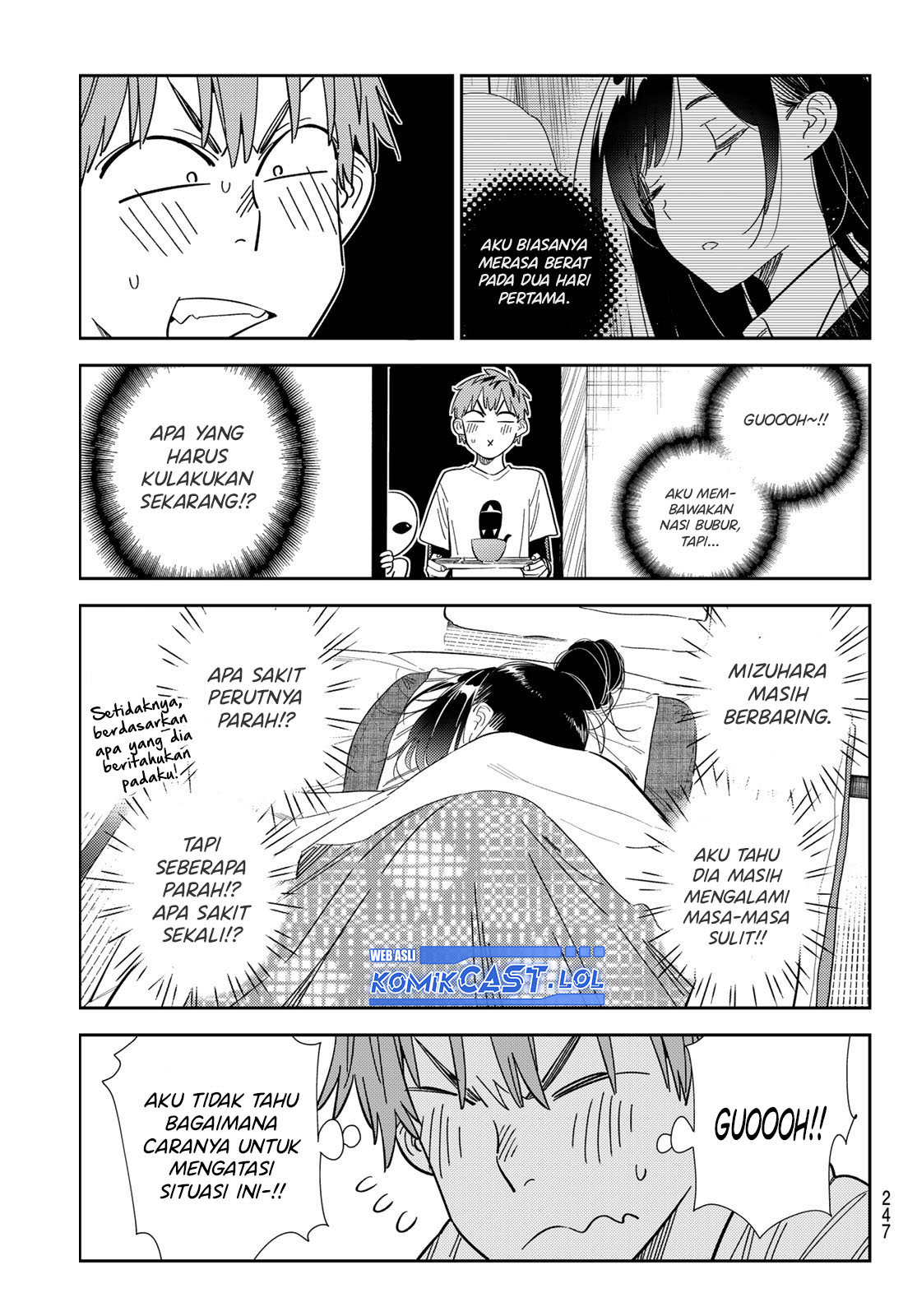 Kanojo, Okarishimasu Chapter 306 Gambar 4
