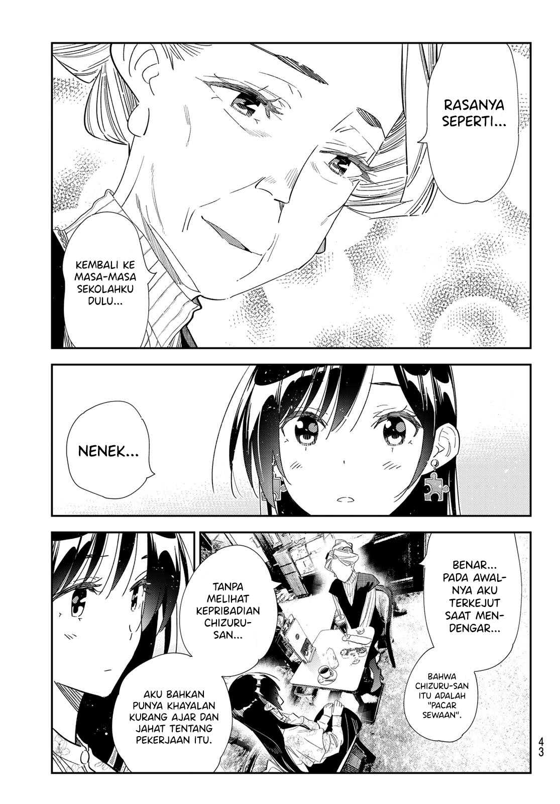 Kanojo, Okarishimasu Chapter 309 Gambar 8
