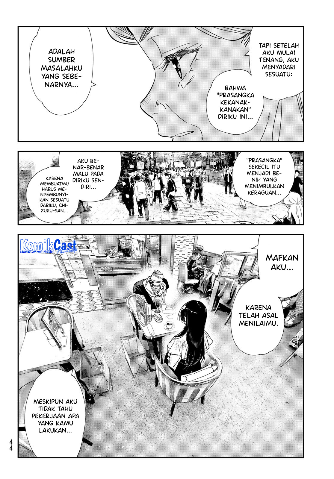 Kanojo, Okarishimasu Chapter 309 Gambar 9