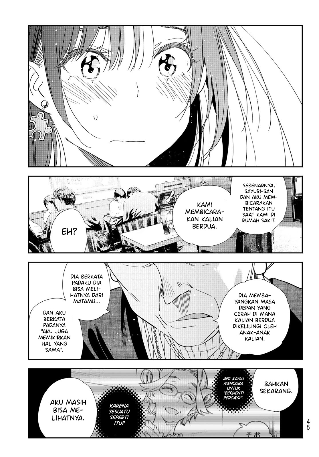 Kanojo, Okarishimasu Chapter 309 Gambar 10