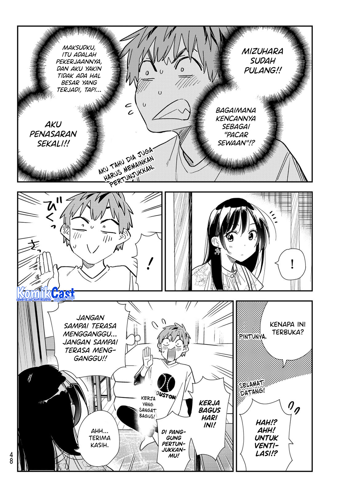 Kanojo, Okarishimasu Chapter 309 Gambar 13