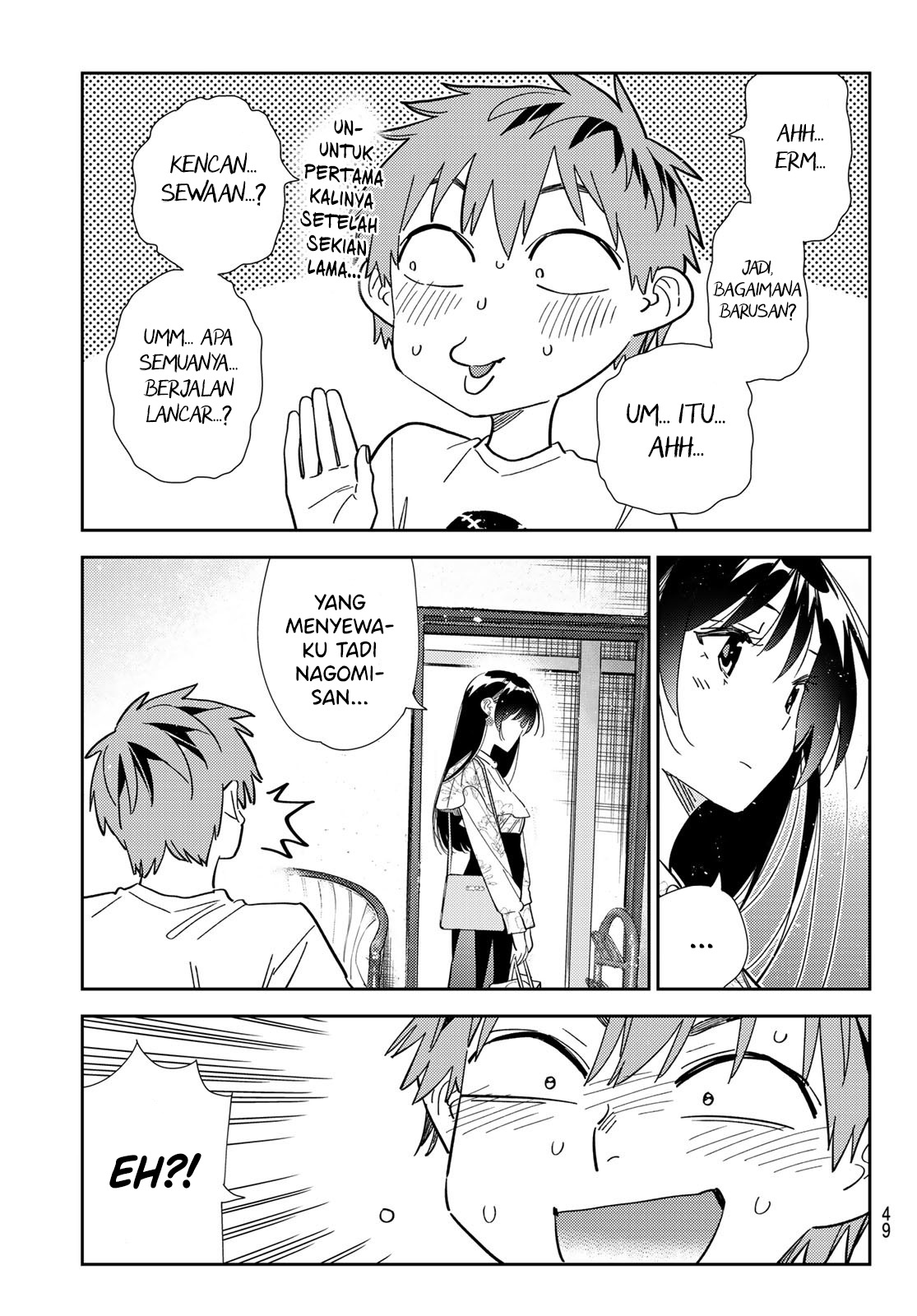 Kanojo, Okarishimasu Chapter 309 Gambar 14