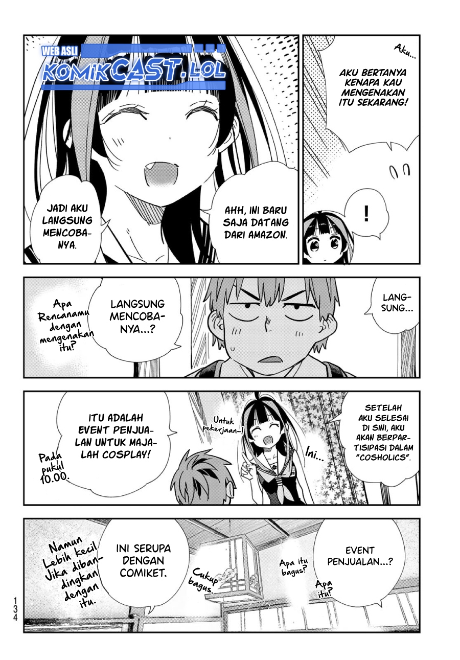 Kanojo, Okarishimasu Chapter 310 Gambar 13