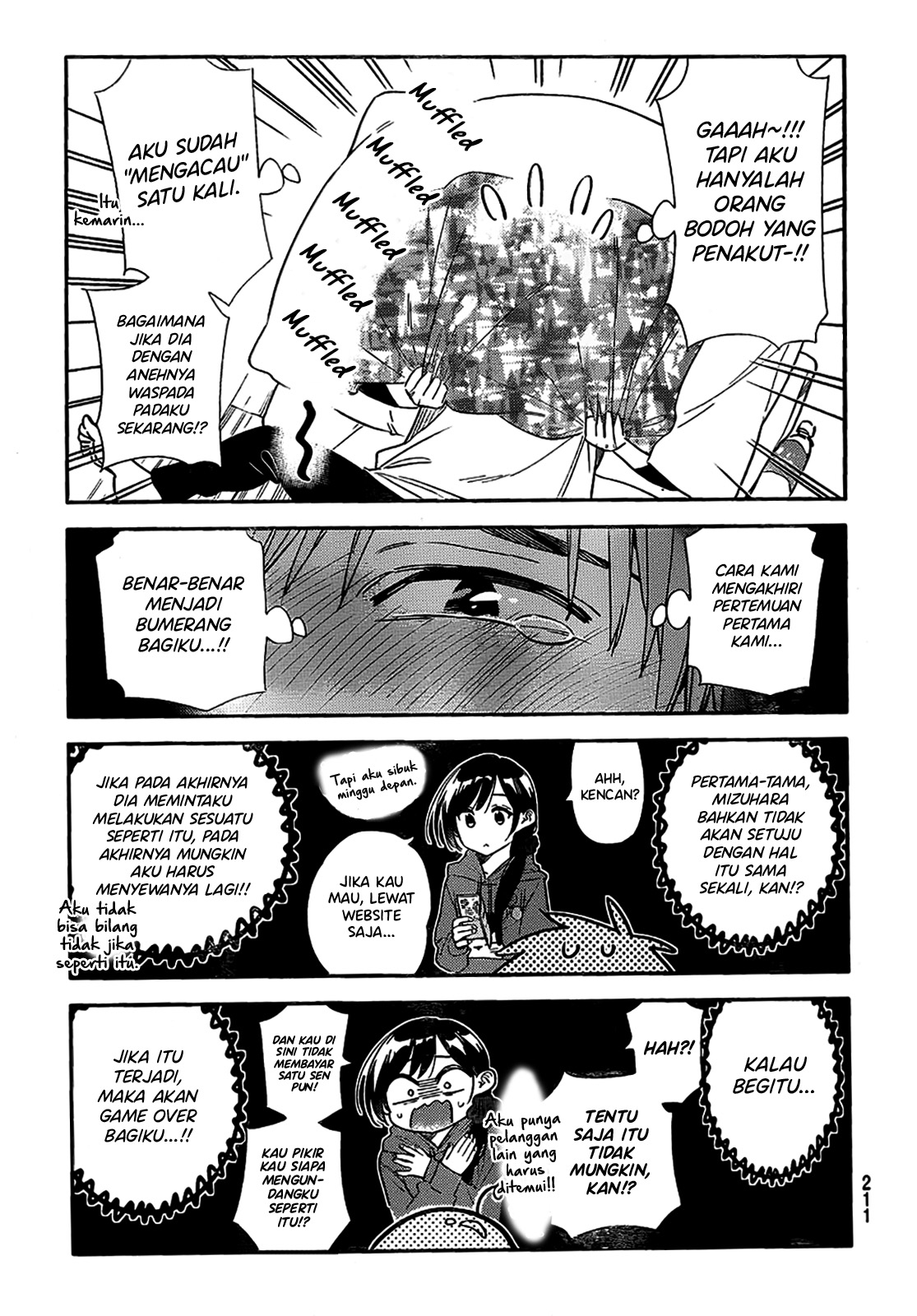 Kanojo, Okarishimasu Chapter 314 Gambar 7