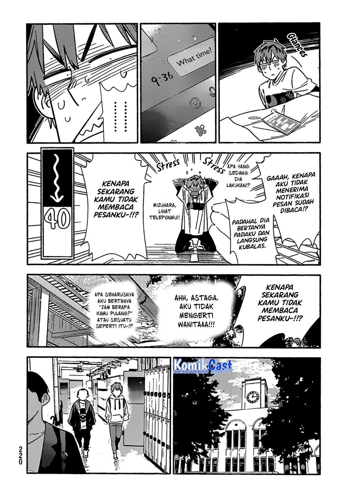 Kanojo, Okarishimasu Chapter 314 Gambar 16