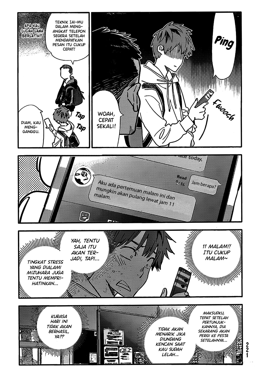 Kanojo, Okarishimasu Chapter 314 Gambar 17