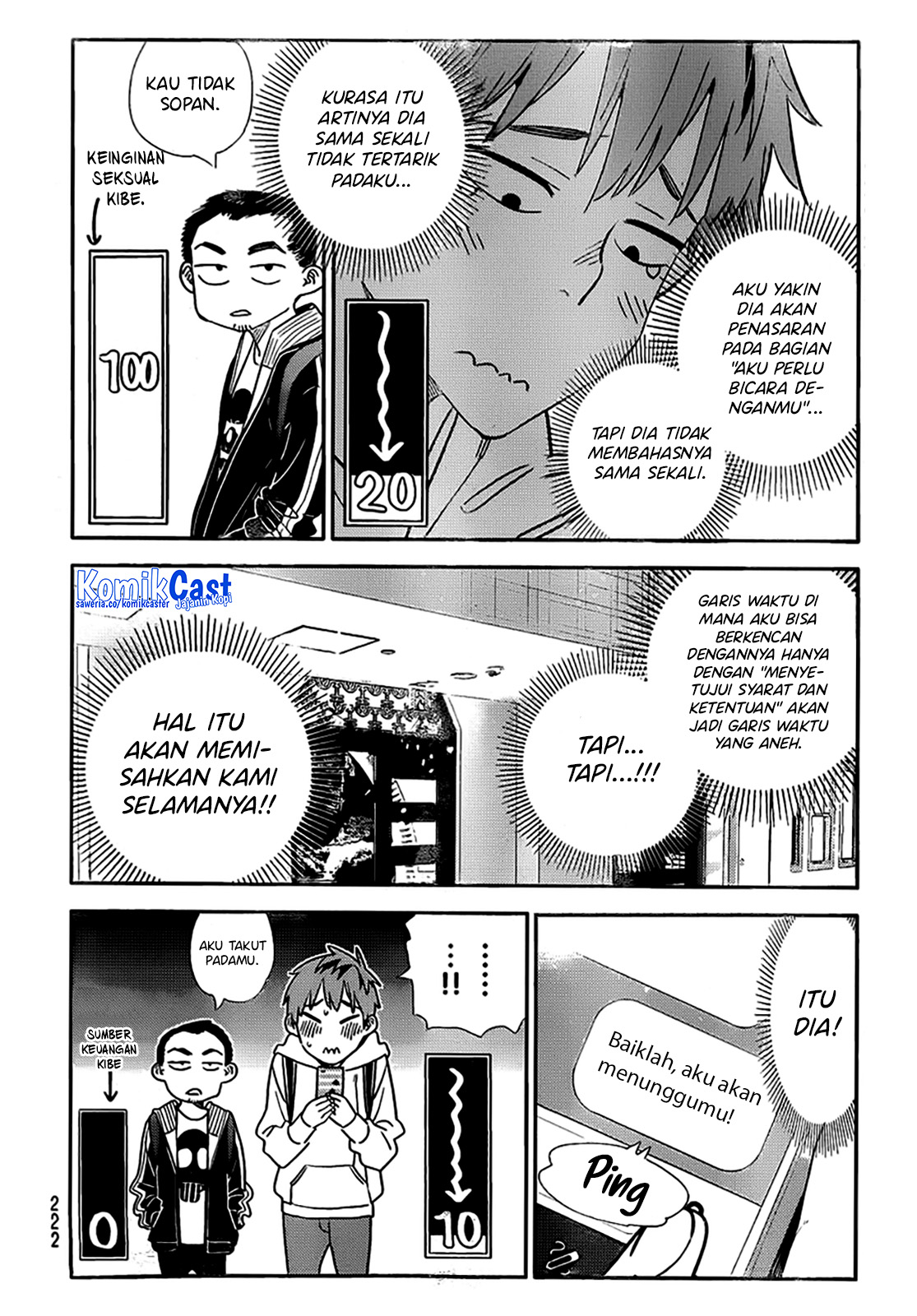 Kanojo, Okarishimasu Chapter 314 Gambar 18