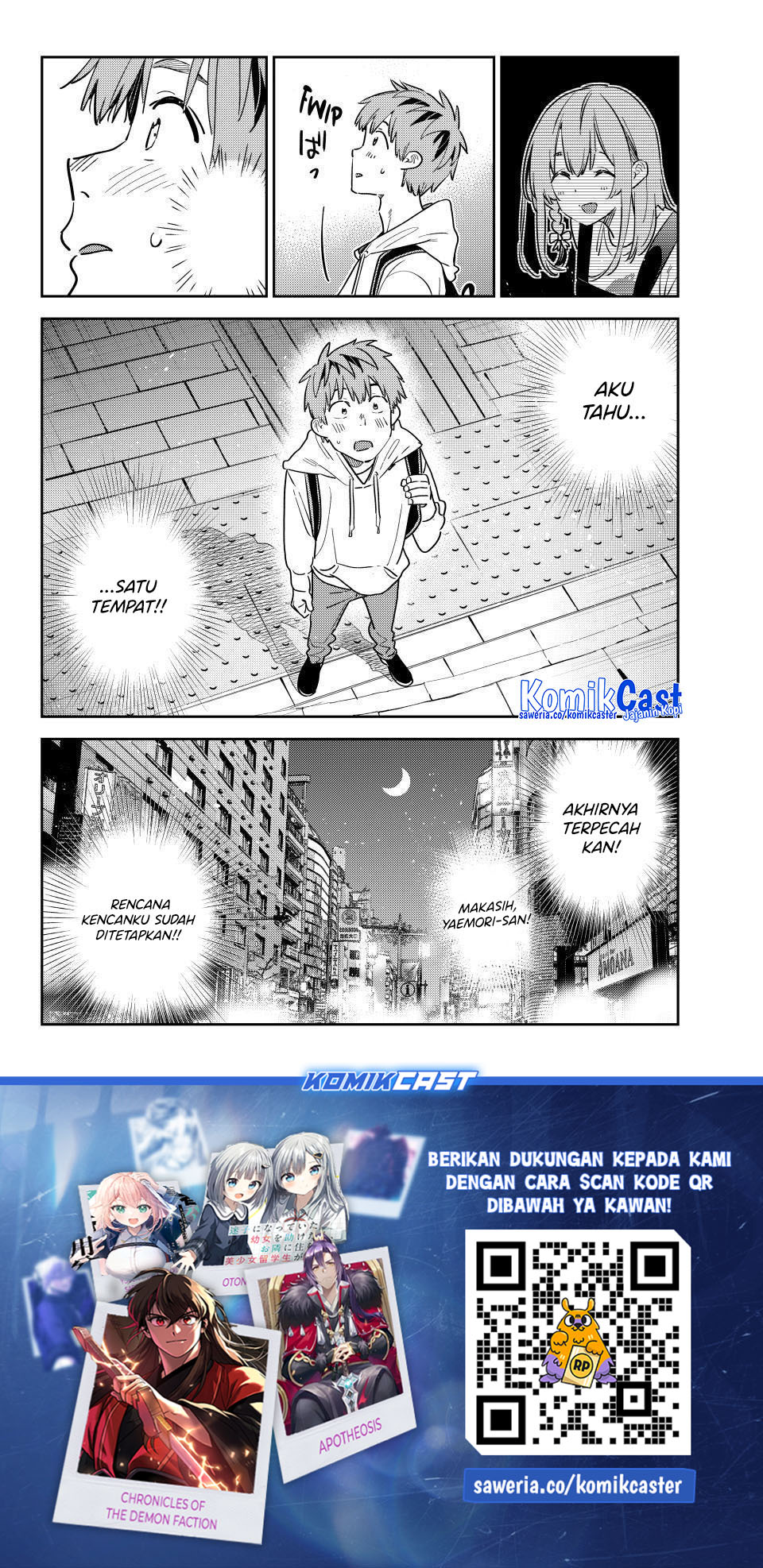 Kanojo, Okarishimasu Chapter 325 Gambar 21