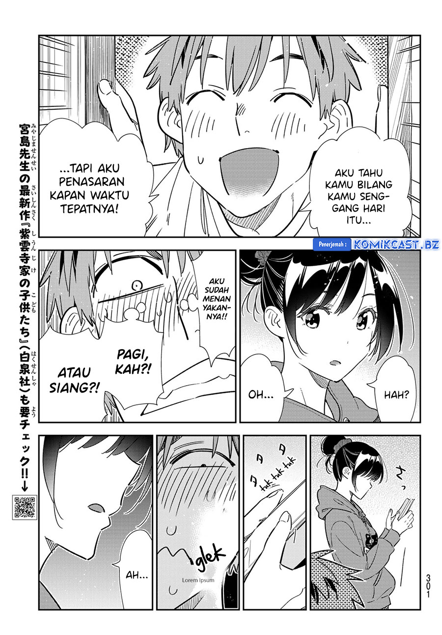 Kanojo, Okarishimasu Chapter 327 Gambar 7