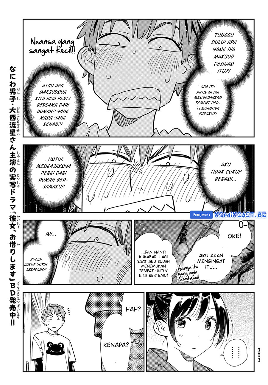 Kanojo, Okarishimasu Chapter 327 Gambar 9