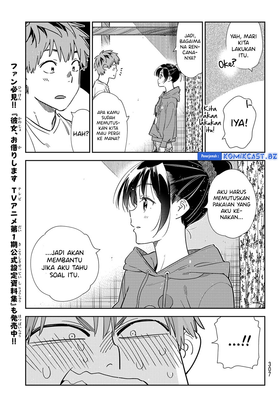 Kanojo, Okarishimasu Chapter 327 Gambar 13