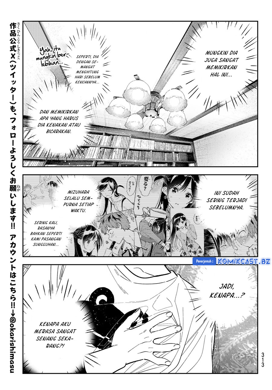 Kanojo, Okarishimasu Chapter 327 Gambar 19