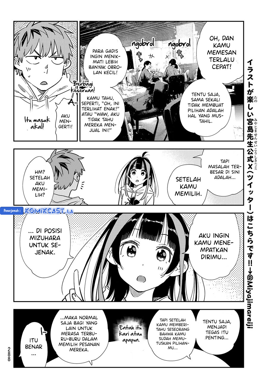 Kanojo, Okarishimasu Chapter 335 Gambar 16