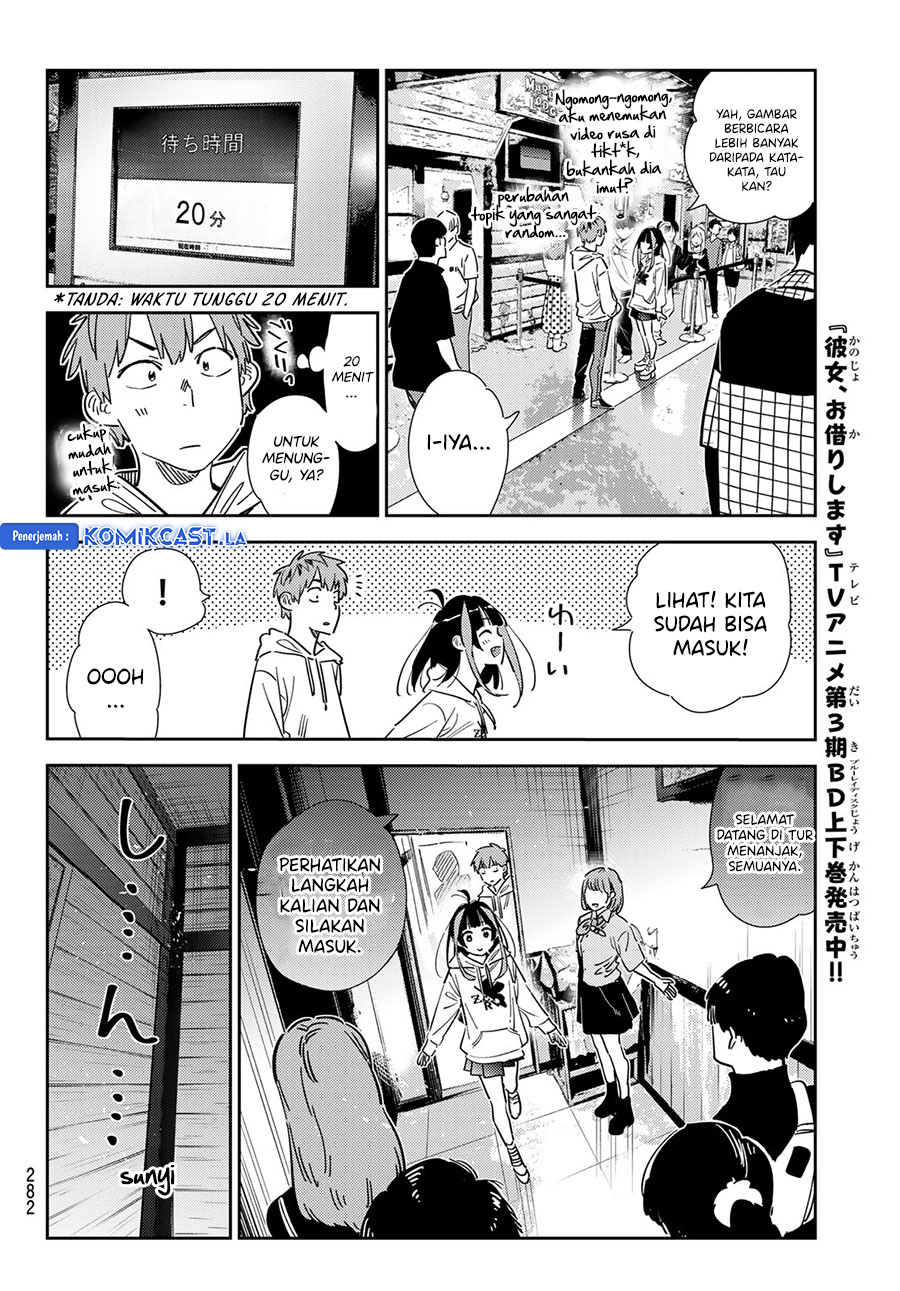 Kanojo, Okarishimasu Chapter 341 Gambar 8