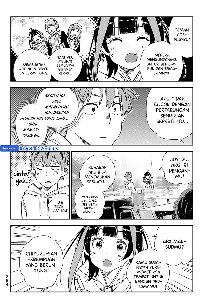 Kanojo, Okarishimasu Chapter 341 Gambar 20