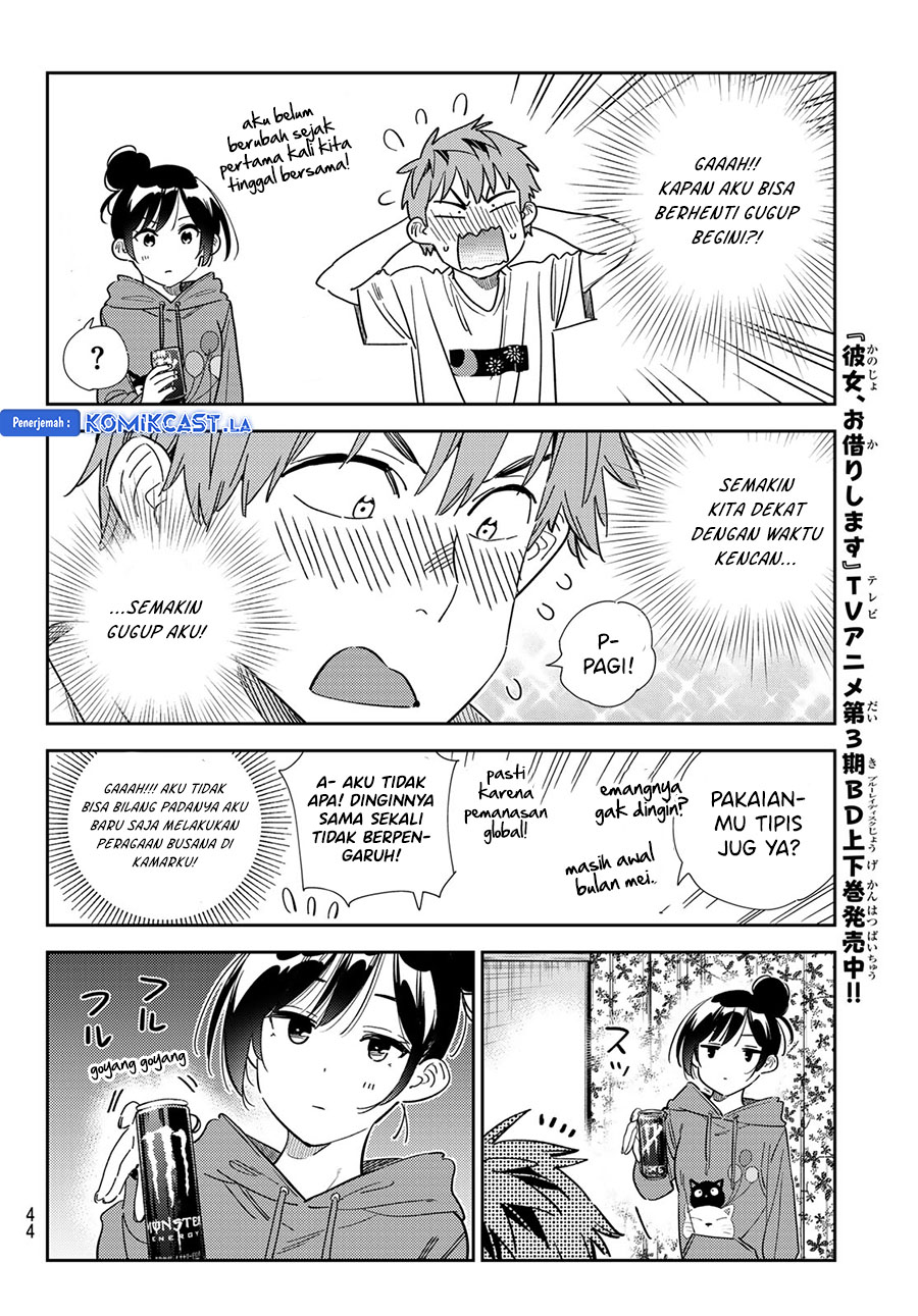 Kanojo, Okarishimasu Chapter 345 Gambar 10