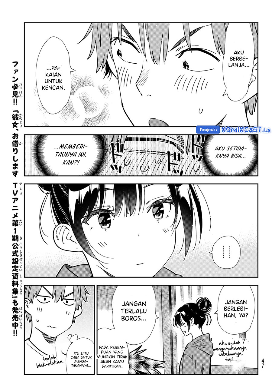 Kanojo, Okarishimasu Chapter 345 Gambar 13