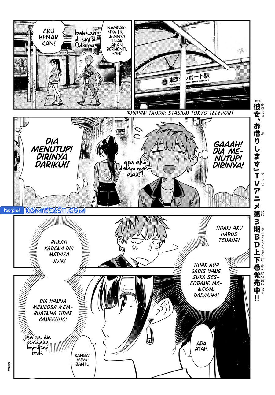 Kanojo, Okarishimasu Chapter 354 Gambar 13