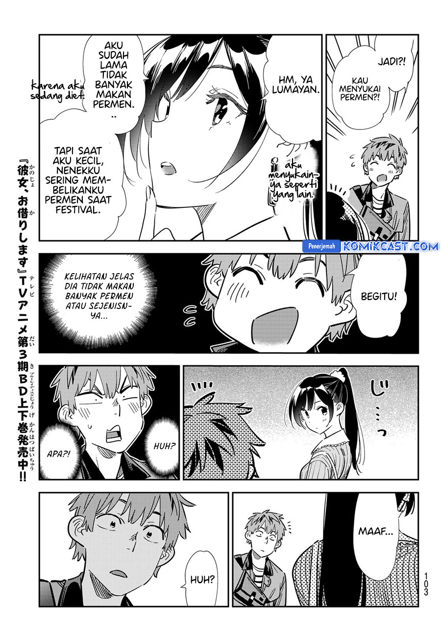 Kanojo, Okarishimasu Chapter 357 Gambar 6