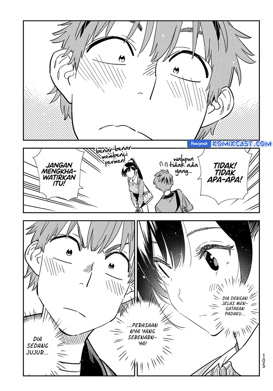 Kanojo, Okarishimasu Chapter 357 Gambar 8