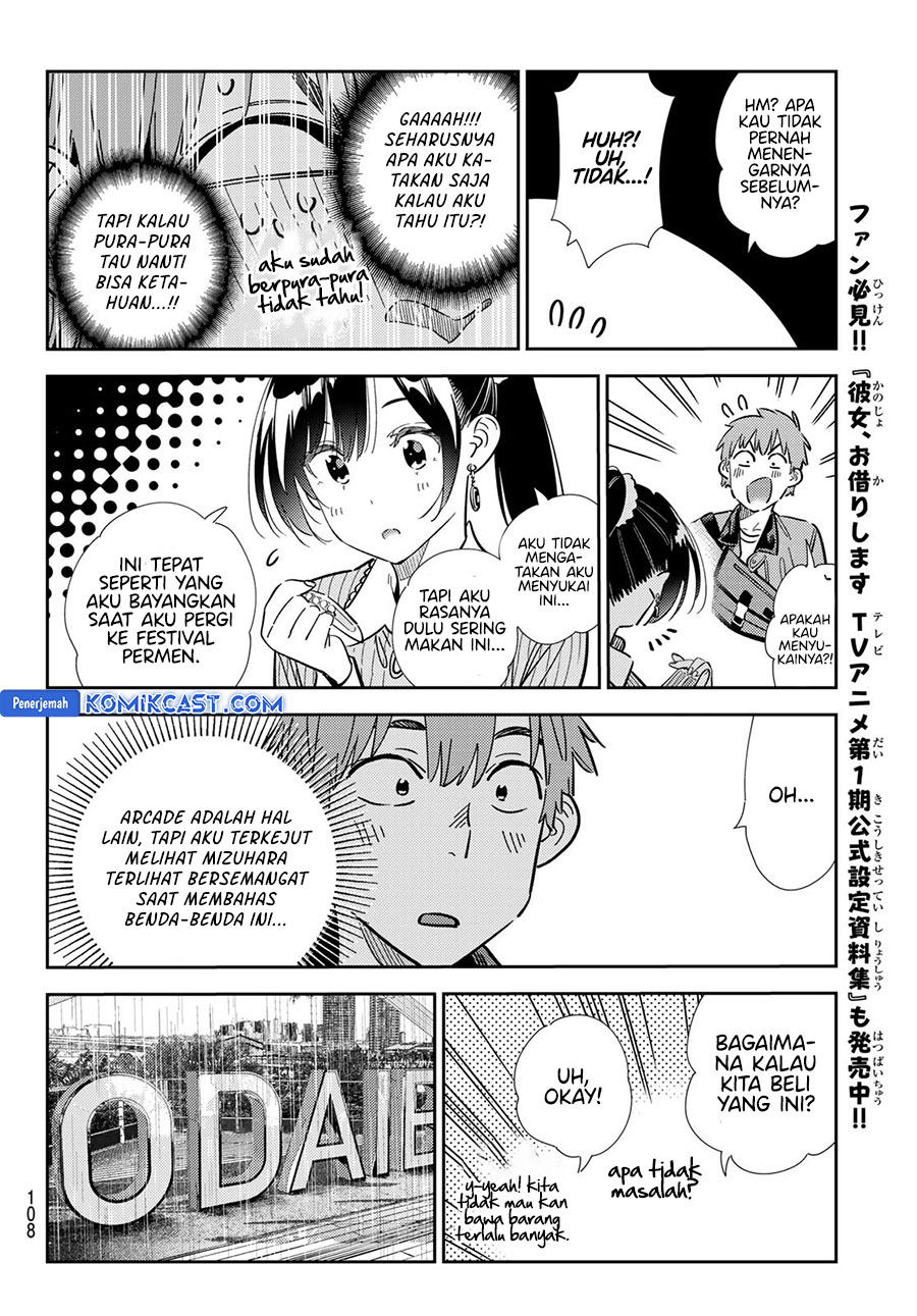 Kanojo, Okarishimasu Chapter 357 Gambar 11