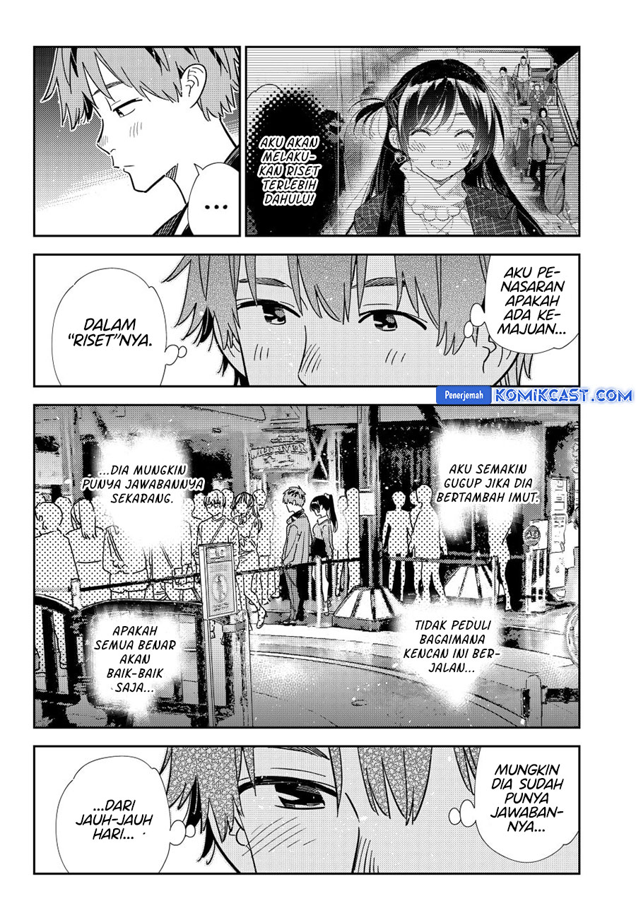 Kanojo, Okarishimasu Chapter 363 Gambar 15
