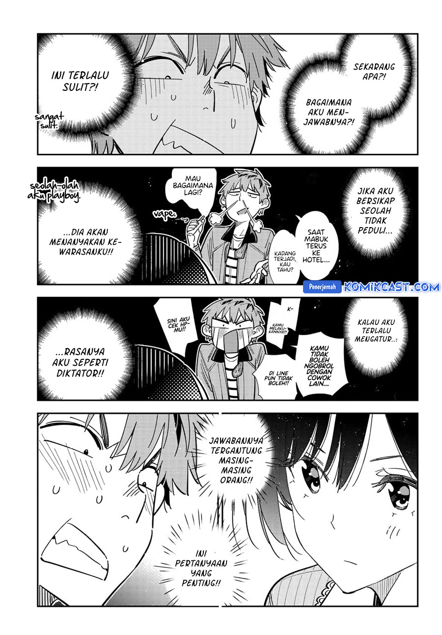 Kanojo, Okarishimasu Chapter 365 Gambar 4