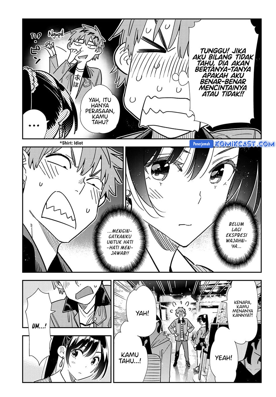 Kanojo, Okarishimasu Chapter 368 Gambar 10