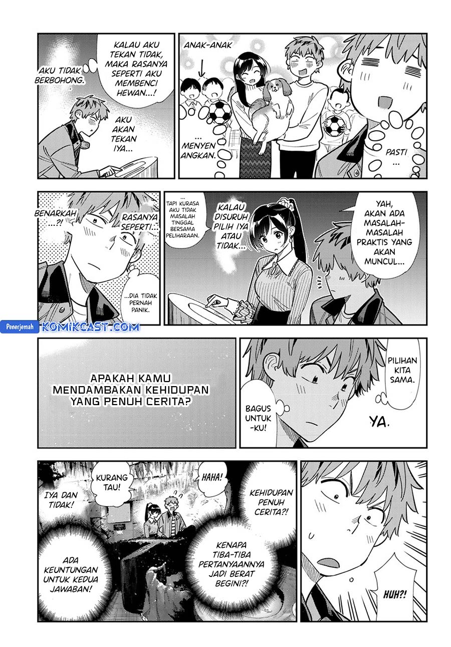 Kanojo, Okarishimasu Chapter 373 Gambar 8