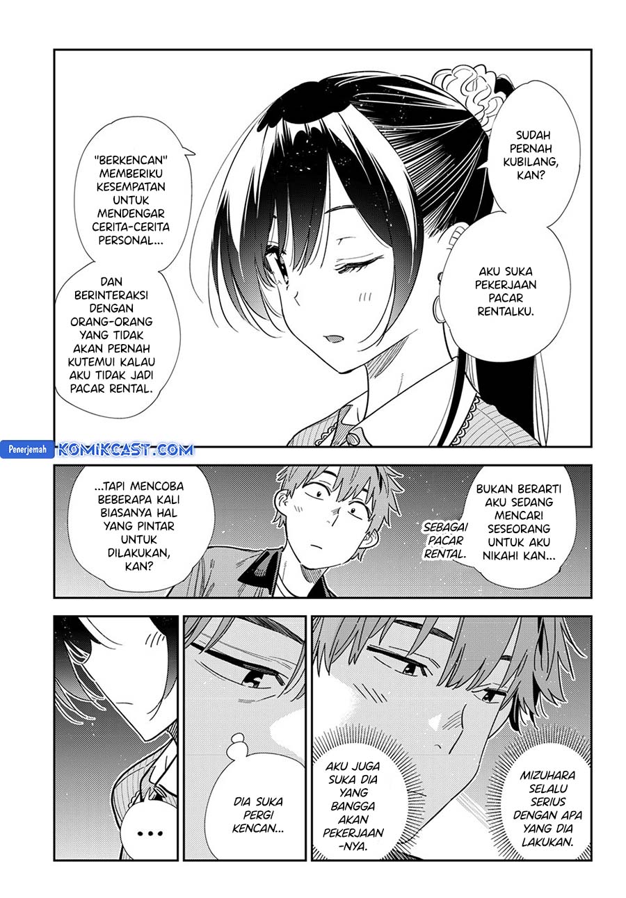 Kanojo, Okarishimasu Chapter 373 Gambar 14