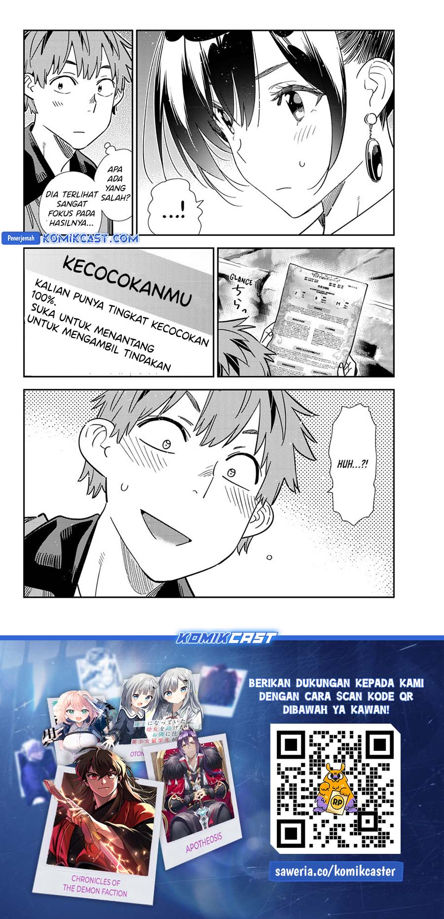Kanojo, Okarishimasu Chapter 373 Gambar 20