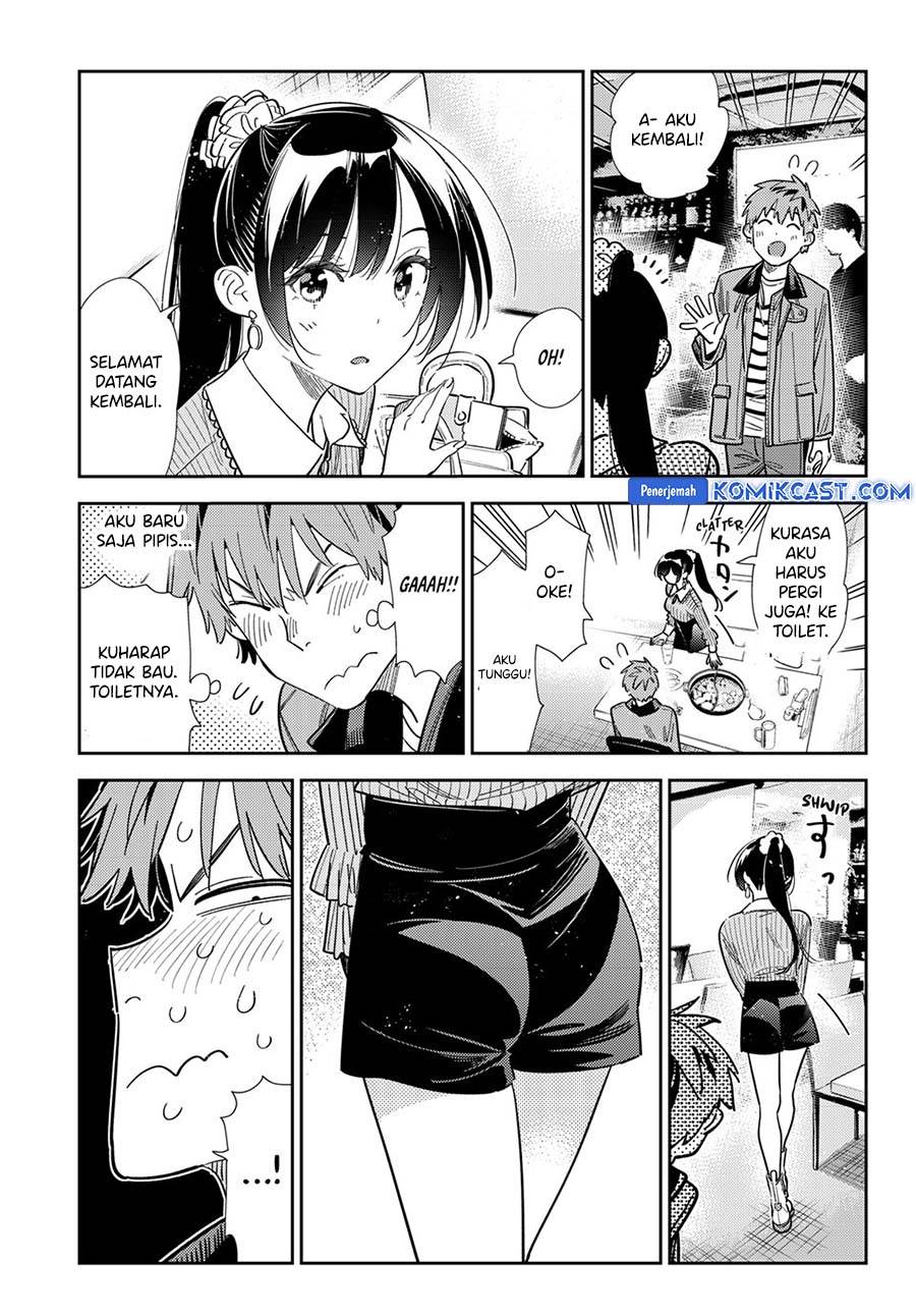 Kanojo, Okarishimasu Chapter 376 Gambar 4