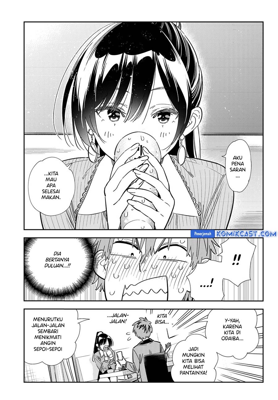 Kanojo, Okarishimasu Chapter 376 Gambar 10