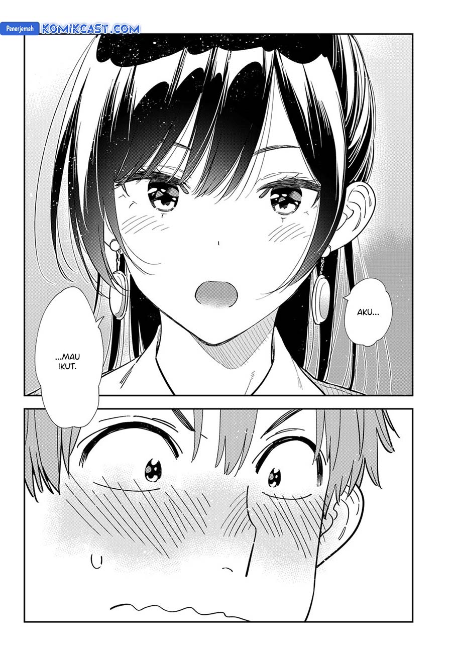 Kanojo, Okarishimasu Chapter 376 Gambar 14