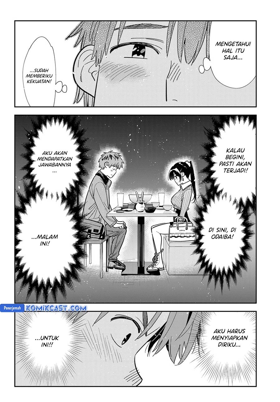 Kanojo, Okarishimasu Chapter 376 Gambar 16