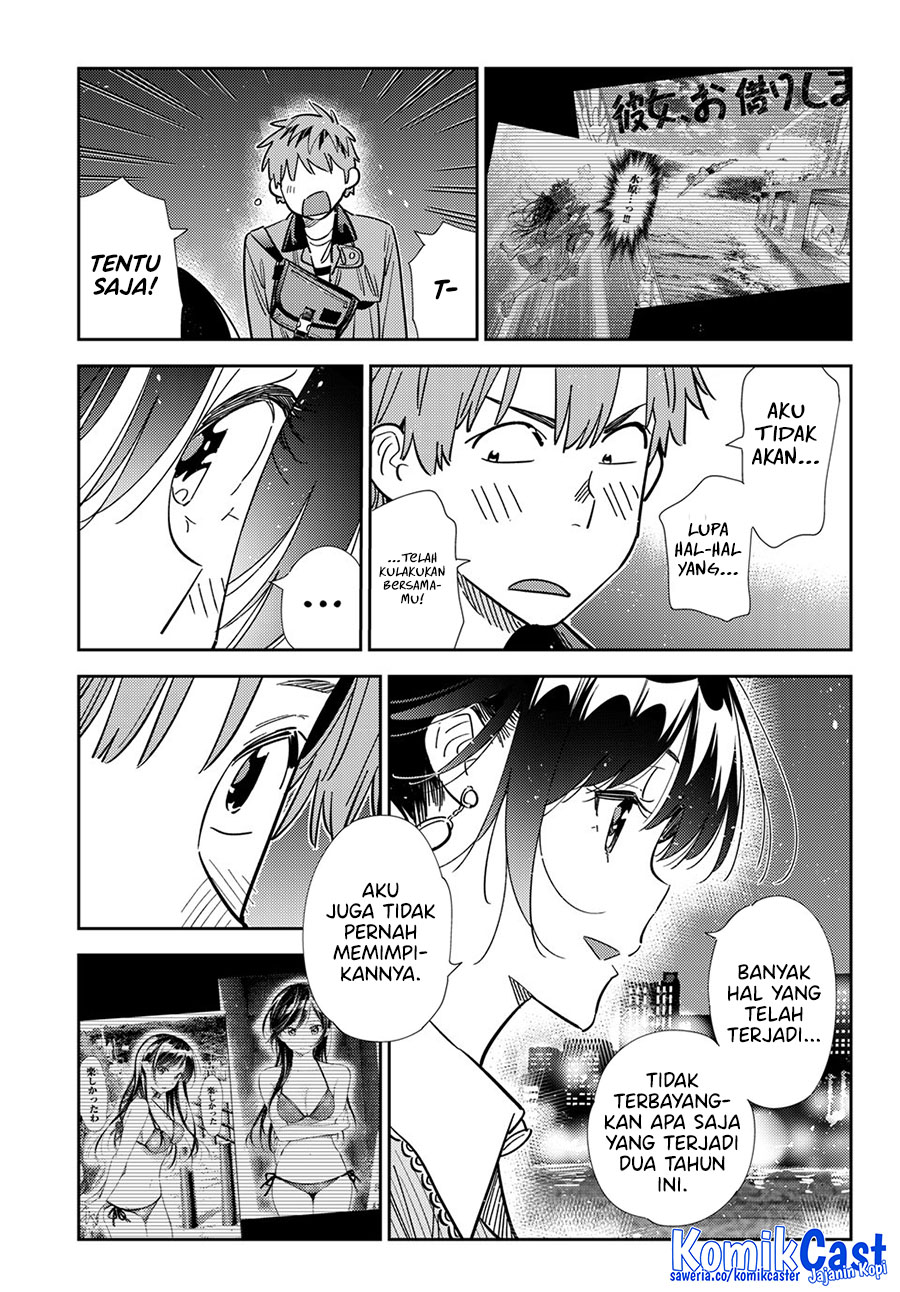 Kanojo, Okarishimasu Chapter 379 Gambar 12