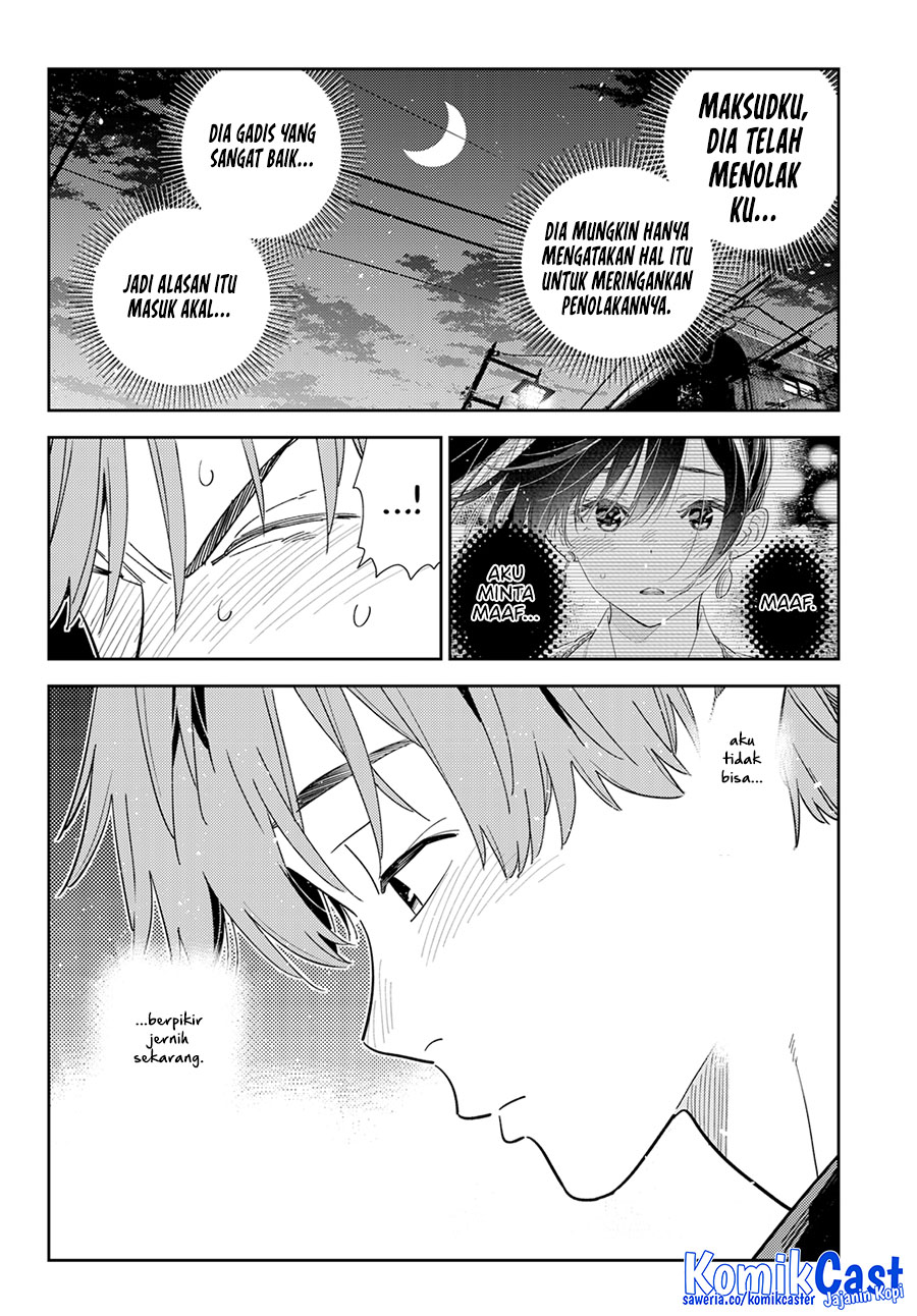 Kanojo, Okarishimasu Chapter 382 Gambar 6
