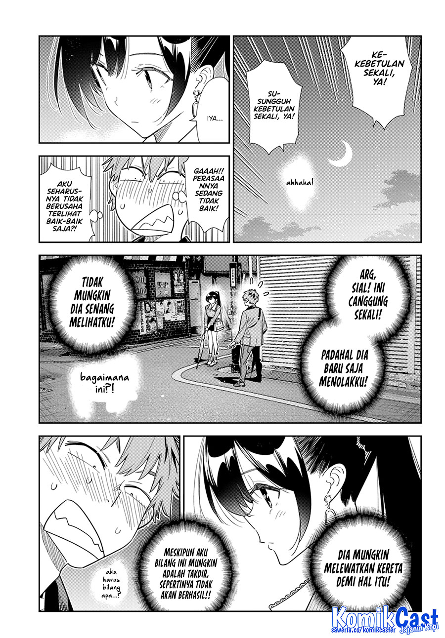 Kanojo, Okarishimasu Chapter 382 Gambar 9