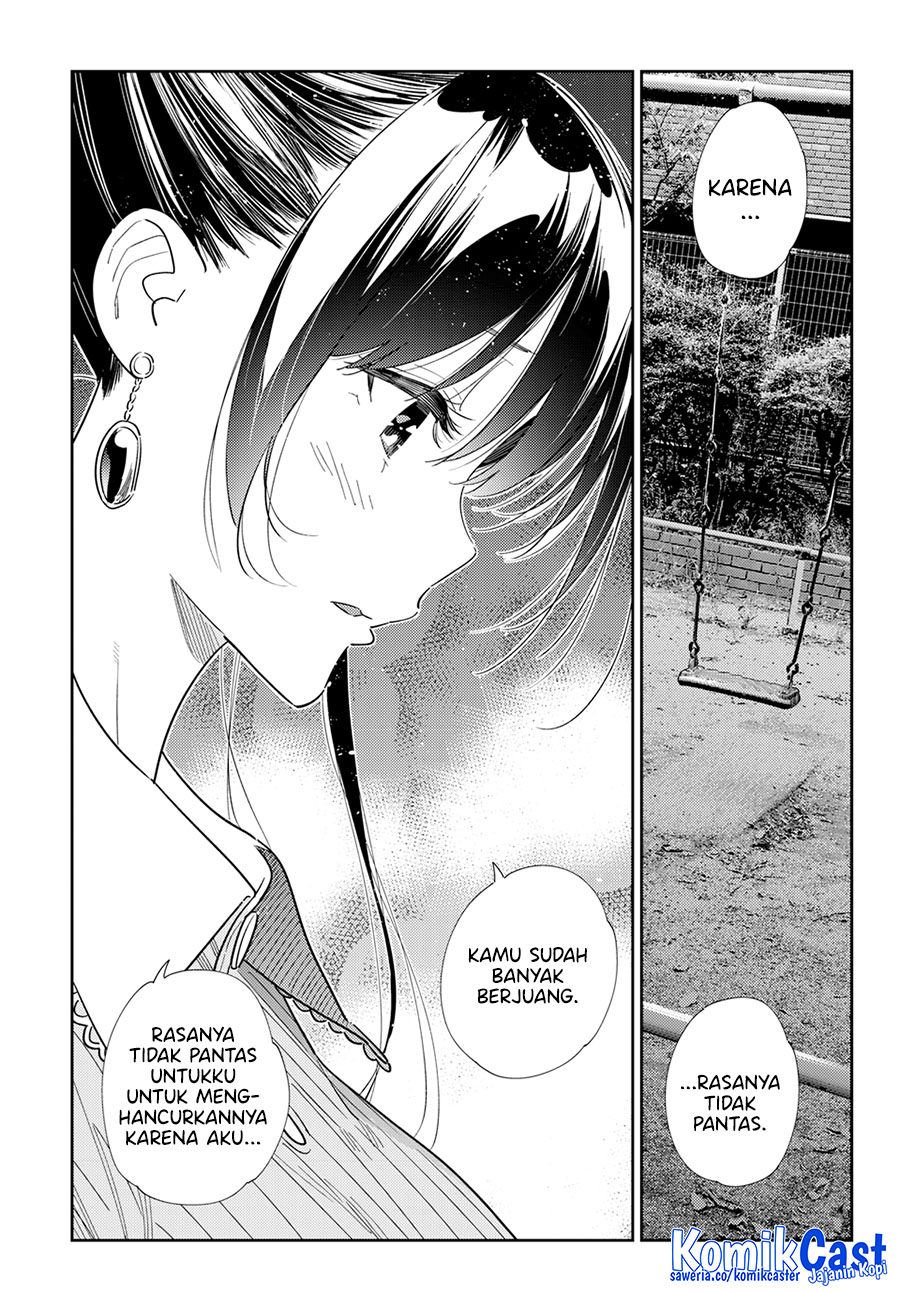 Kanojo, Okarishimasu Chapter 382 Gambar 13