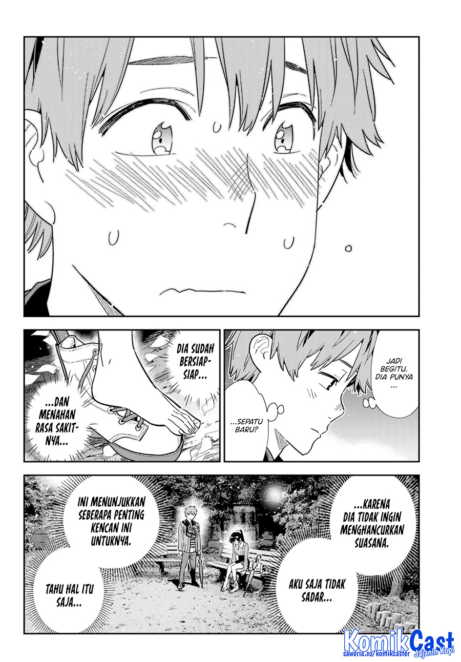 Kanojo, Okarishimasu Chapter 382 Gambar 14