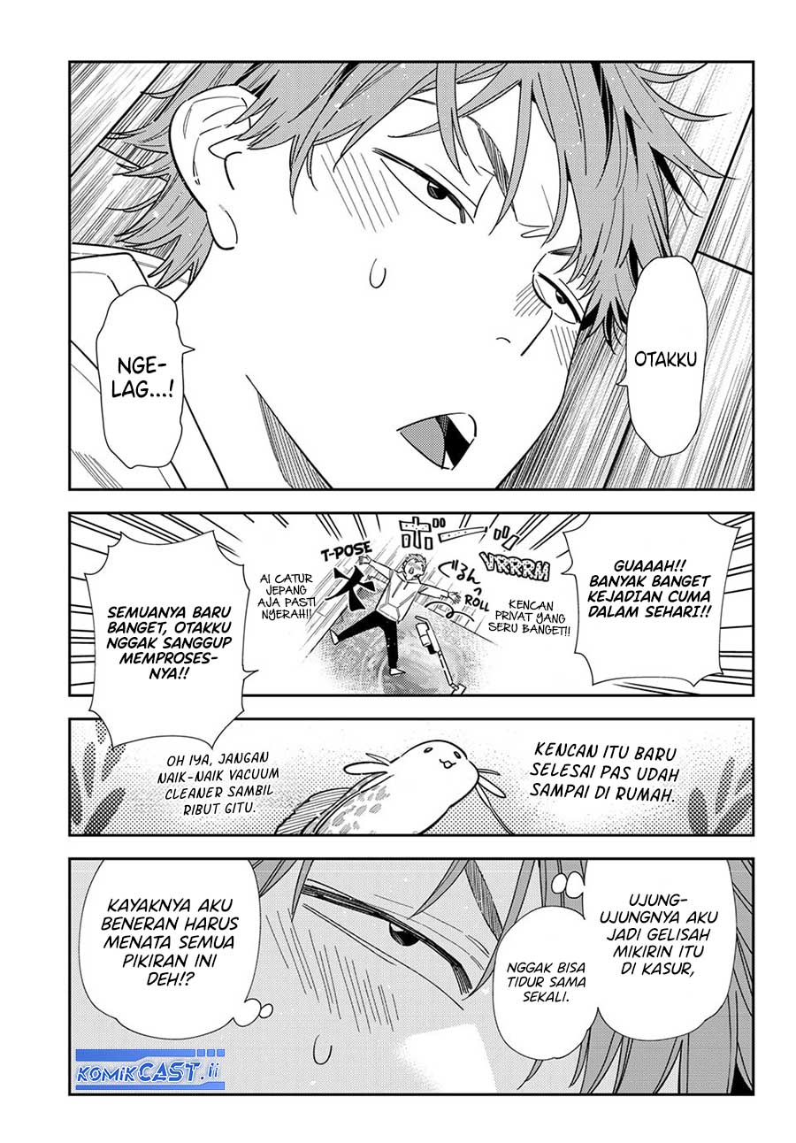 Kanojo, Okarishimasu Chapter 384 Gambar 6