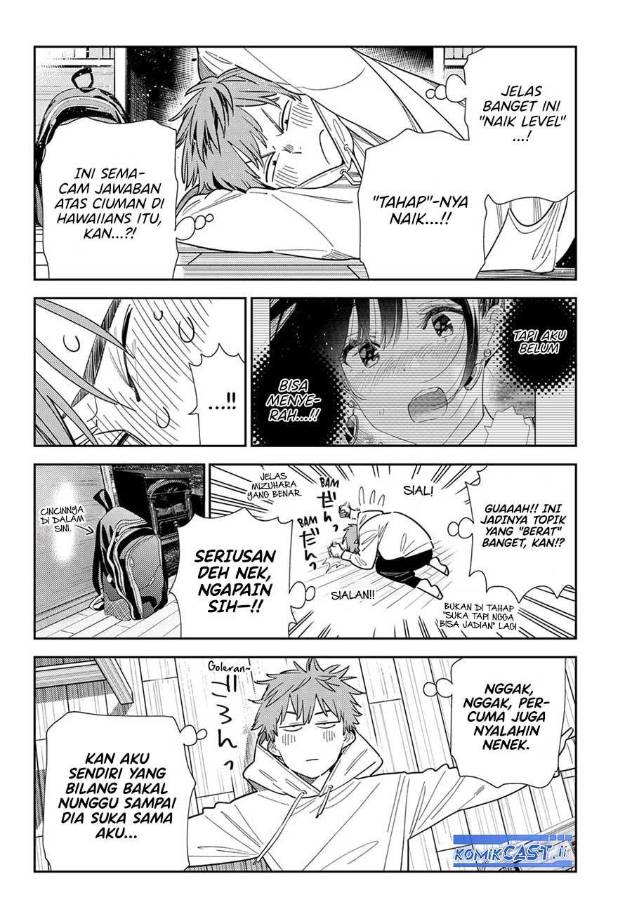 Kanojo, Okarishimasu Chapter 384 Gambar 9