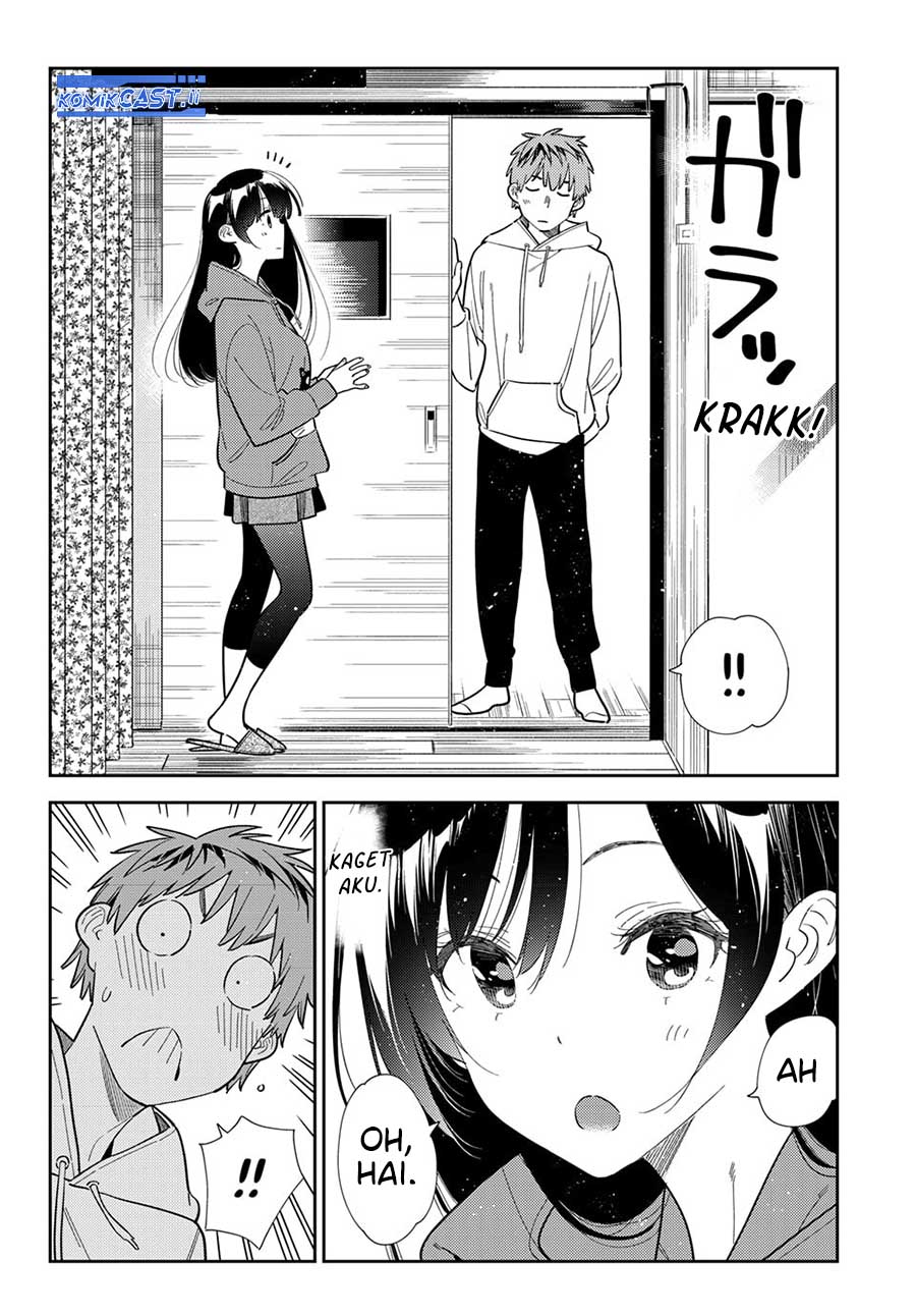 Kanojo, Okarishimasu Chapter 384 Gambar 16