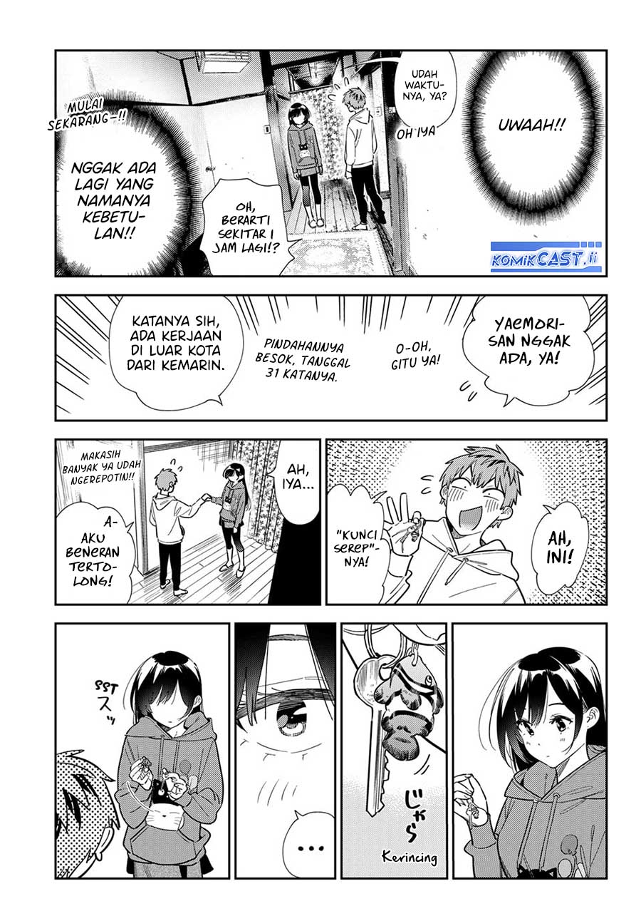 Kanojo, Okarishimasu Chapter 384 Gambar 17