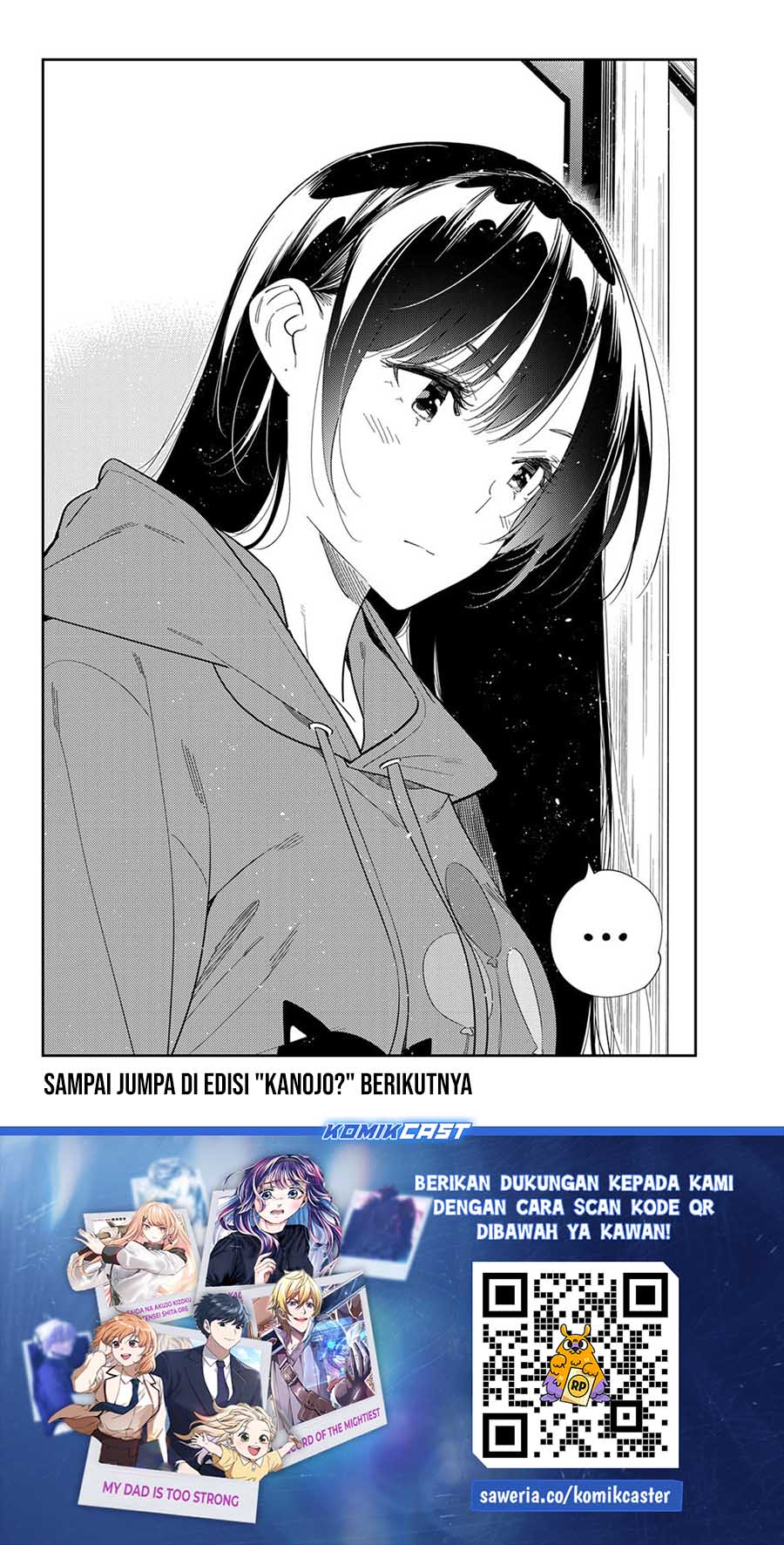 Kanojo, Okarishimasu Chapter 384 Gambar 20