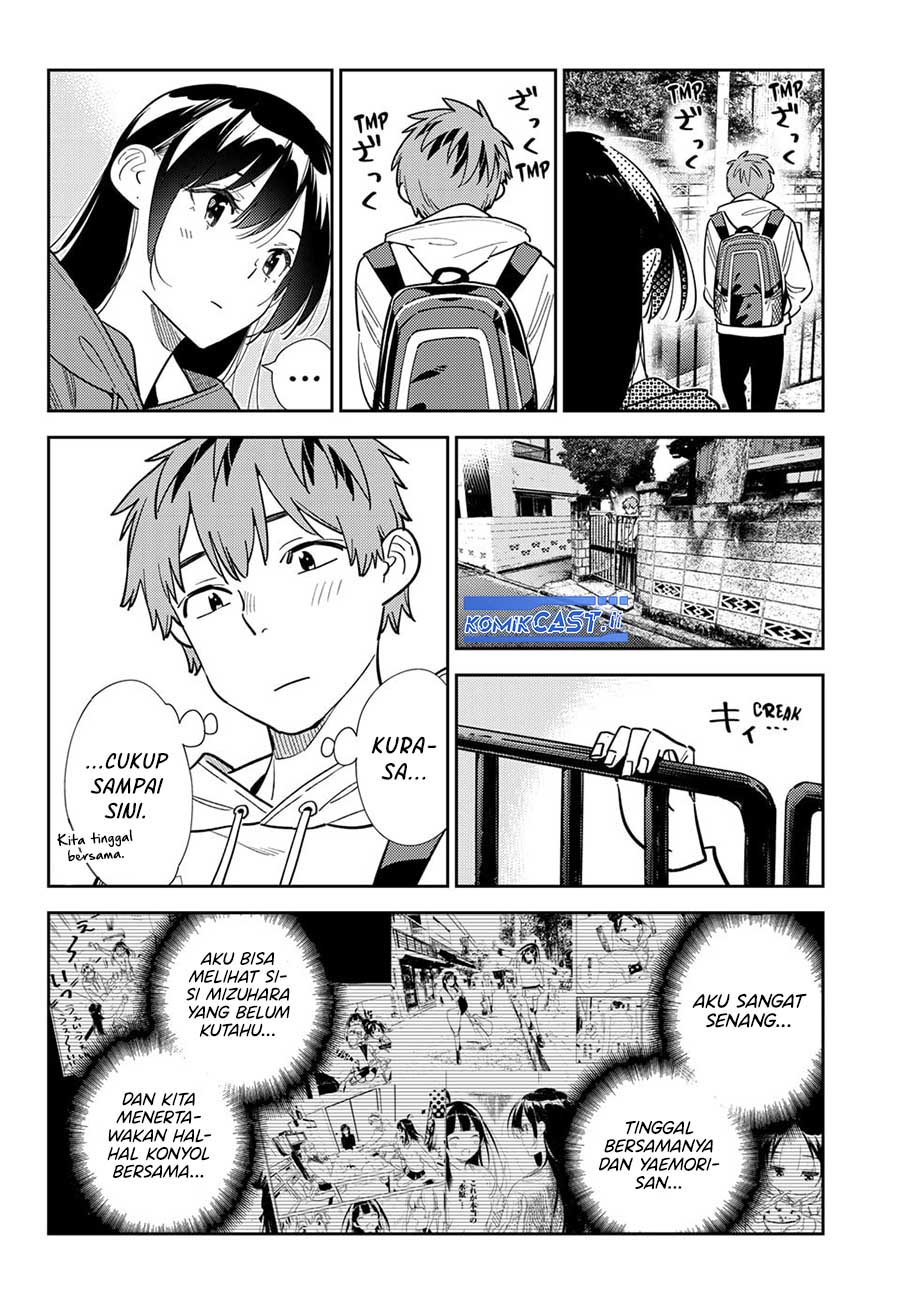 Kanojo, Okarishimasu Chapter 385 Gambar 7
