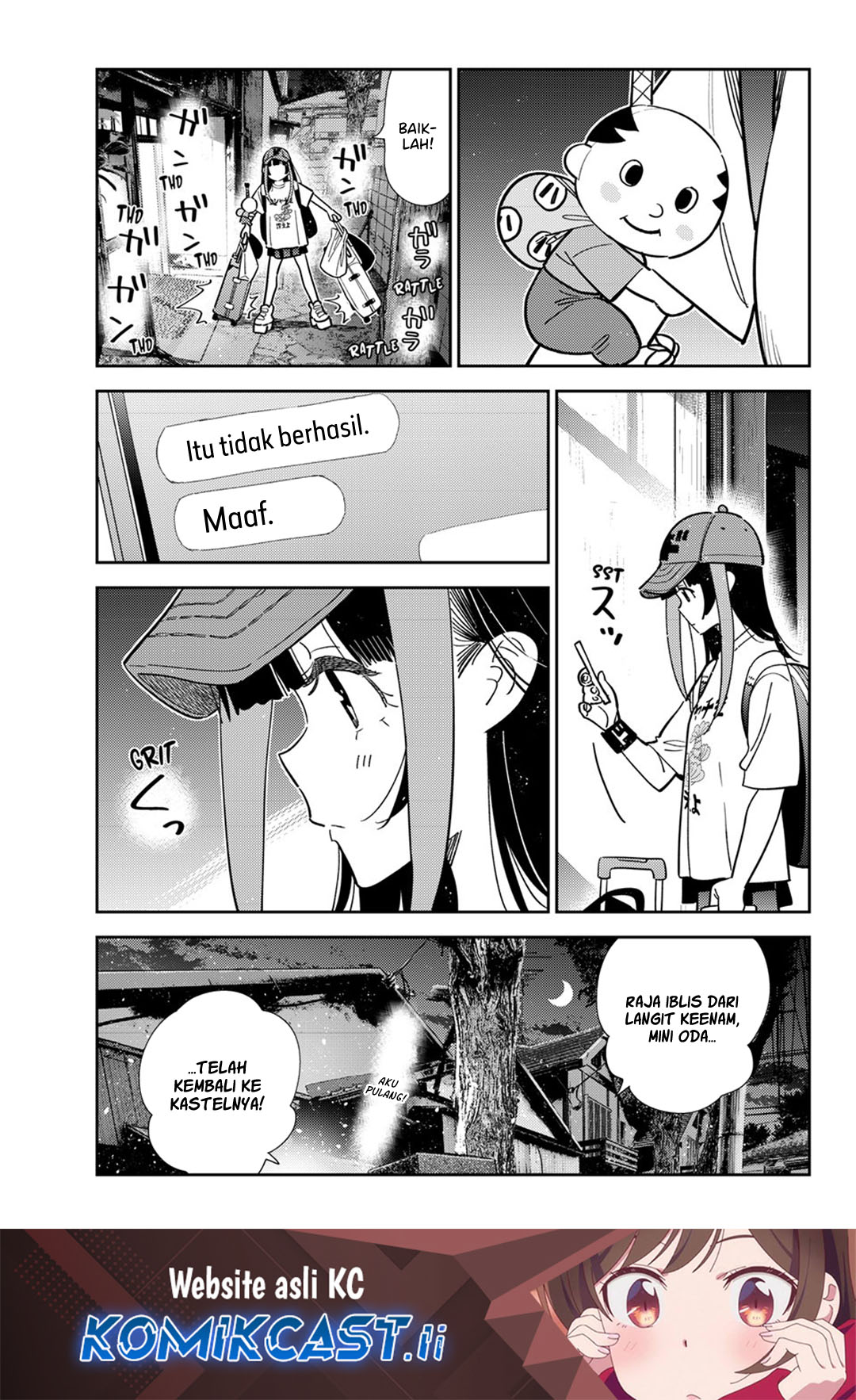 Kanojo, Okarishimasu Chapter 387 Gambar 2